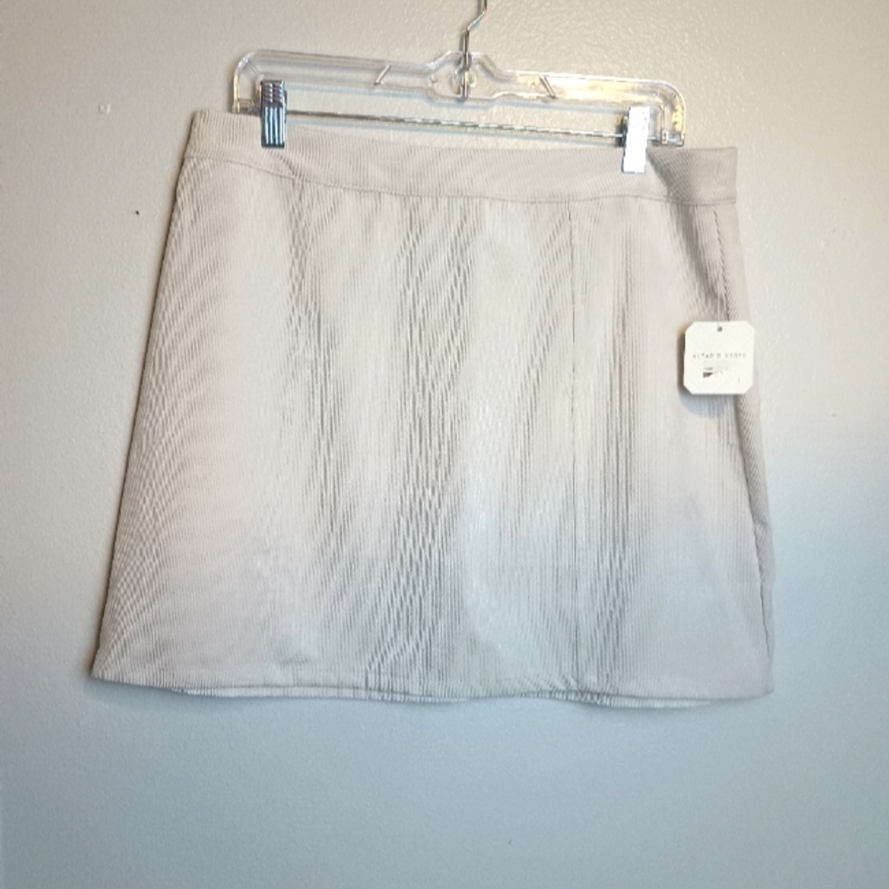 NWT‎ Altar’d State Corduroy Mini Skirt XL